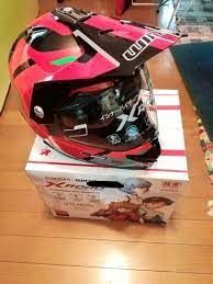 Evangelion motorcycle helmet