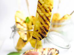 Perfect for those hot summer nights! Grilled Pineapple Healthy Little Foodies