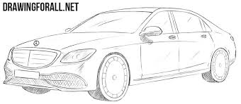We hebben auto's van verschillende merken zoals bmw, mercedes, audi, range rover en jeep, maar. How To Draw A Mercedes Maybach Tank Avtomobili Risunki
