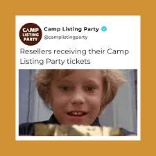 Camp Listing Party
