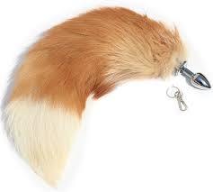 Multi-Function Fox Tail Anal Plug with Stylish Keychain Attachment (Small  Plug, Golden) : Health & Household - Amazon.com