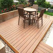 Deck tiles dance floor for outdoor party balcony flooring patio flooring outdoor waterproof interlocking uv protected solid teak wood tile for grass indoor composite decking portable 10pcs. Outdoor Co Extrusion Wood Plastic Composite Deck Flooring Hoh Ecotech Wpc