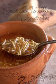Soupe De Lentilles Et Vermicelles Express Et Sans Viande Recette Recette Recettes De Cuisine Recette Soupe Lentilles
