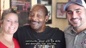 His job helps him thrive in the community