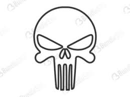 Punisher Skull Free Svg Bundlesvg