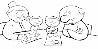 Resultado De Imagen Para Dibujos Del Adulto Mayor Para Pintar Abuelos Para Colorear Abuelo Y Nieta Dibujo Abuela