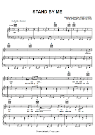 821,796 views, added to favorites 5,560 times. Stand By Me Sheet Music Ben E King Sheetmusic Free Com