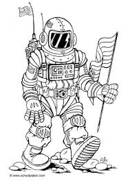 Coloring Page Astronaut Img 3954 Space Coloring Pages Solar System Coloring Pages Coloring Sheets For Kids