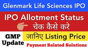 Glenmark life sciences ipo allotment 0wtcd4fycnvnmm