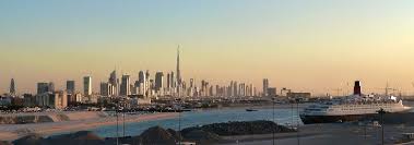 Dubai region map, satellie view. Google Map Of Dubai City Dubai Emirate United Arab Emirates Nations Online Project