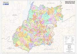 Mapa do goias, brasil, mostrando as divisões administrativas, limites internacionais e estaduais esporte show / tv brasilia copa do brasil 2009. Goias Map Gifex