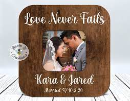 Marriage Picture Frame Wedding Gift For Couple Love Never Etsy Wedding Gifts For Couples Wedding Picture Frames Marriage Pictures