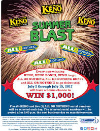 keno rules massachusetts casino portal online