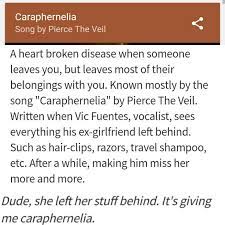 Pierce The Veil Caraphernelia Meaning Pierce The Veil Band Quotes Music Stuff