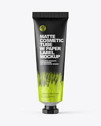 Download Matte Cosmetic Tube Mockup In Tube Mockups On Yellow Images Object Mockups