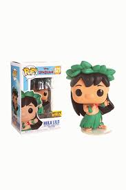 Funko Disney Lilo Stitch Pop Hula Lilo Hot Topic Exclusive Funko Pop Dolls Pop Figurine Pop Toys
