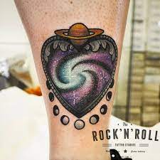 Moon Galaxy Tattoo Planet Tattoos Galaxy Tattoo Sweet Tattoos
