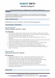 A resume is a document that completely enumerates the personal and professional information of a person. Retirement Benefits Analyst Resume May 2021
