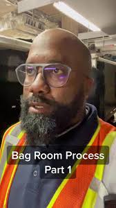 inside of Bag Room in Airport