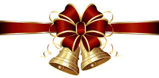 Christmas Bells And Red Bow Png Clipart Image Christmas Bells Christmas Clipart Clip Art