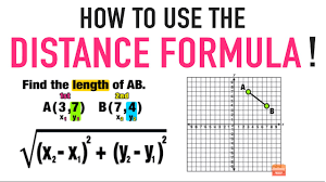 Using Distance Formula To Find Distance Between Two Points Youtube