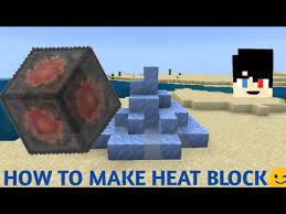 Heat block ice bomb super fertilizer water x3 + sodium hypochlorite x3 iron + water + charcoal +salt sodium acetate x4 ammonia + phosphorus when used at the crafting table will turn colored wool, carpets, beds, and banners white. How To Make Heat Block In Minecraft Pe Youtube