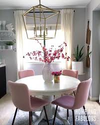 Good Dining Room Chairs Walmart Made Easy Diydecorating In 2019 Pink Home Decor Dining Room Design Dining Room Lighting