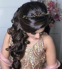 25 Pre Wedding Hairstyles For Mehndi Haldi Or More Functions Hair Styles Wedding Hair Side Bridesmaid Hair