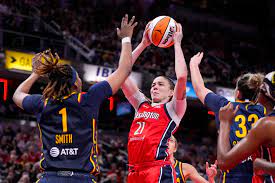 Atkins scores 26 for the Mystics, who overcome Caitlin Clark's 29 points to  beat the Fever 89-84 - WTOP News