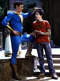 Adam Brody And Jack Dylan Grazer On The Set Of Shazam In 2020 Shazam Movie Shazam Captain Marvel Shazam