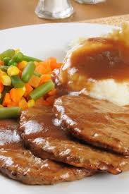 Salisbury Steak Kitchme Dinner With Ground Beef Recipes Salisbury Steak