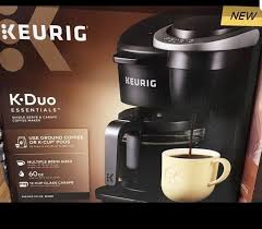 Do not continue to use your keurig® coffee maker during this time until the issue is resolved. Keurig K Duo Essentials Coffee Maker With Single Serve K Cup Pod And 12 Cup Car Condition Is New Keurig Duo Coffee Maker What S Coffee Maker Keurig Coffee