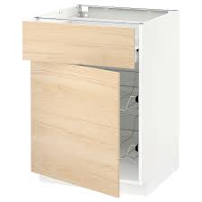 Ikea Unterschrank Mit Drahtkorb T Uuml R In 2020 Unterschrank Drahtkorb Metod Unterschrank