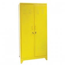 Metal Locker Wardrobe Yellow Furniture Children Children Yellow Furniture Metal Lockers Stylish Bedroom Furniture
