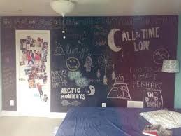Chalk Wall Emo Room Chalkboard Wall