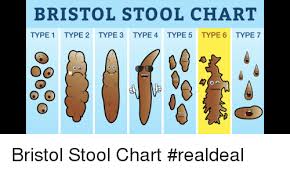 Bristol Stool Chart Type 1 Type 2 Type 3 Type 4 Type 5 Type