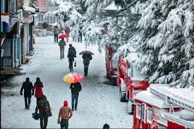 Average temperatures for january at cities throughout india are listed below in degrees fahrenheit and celsius. Weather Alert Snowfall Likely In Shimla Manali Kufri And Dalhousie Till Saturday
