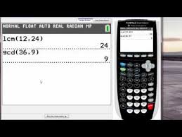 Calculator 24 How To Find Gcd Lcm Gcm Lcd On Calculator Youtube
