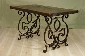 Table Dining Table Rod Iron Rustic Wrought Iron Table Metal Table Iron Table