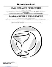 single drawer dishwasher manuals