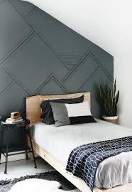 Diy Wood Trim Accent Wall Accent Wall Bedroom Wall Decor Bedroom Bedroom Wall