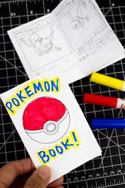 Be creative, and wise, and use different materials to make the your own binder. Mini Printable Pokemon Booklets From 1 Sheet Of Paper Pokemon Craft Pokemon Pokemon Diy