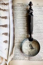 Dictionary Feather And Magnifying Glass By Barbara Carroll Flickstackr Flickr Http Flic Kr P Rzcc2m Magnifying Glass Vintage Dictionary Magnifier