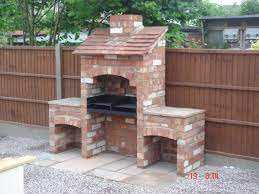 Brick Driveway Image Brick Barbecue Brick Built Bbq Outdoor Barbeque Brick Bbq