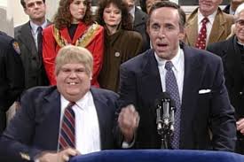 Andrew giuliani has been at his father's side in campaign commercials and inaugurations since he was a toddler, famously bounding across the stage in a rambunctious manner and mimicking his. Chris Farley S Snl Bit Trends After Andrew Giuliani Announcement