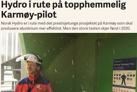 Hydro aluminium karmøy (en) bâtiment de karmøy, rogaland, norvège (fr) media in category hydro aluminium karmøy. Sintef Contributes To Efficient Aluminium Production Sintefblog
