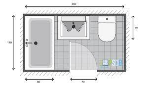 Installation salle de bain comparatif des prix complet pose et. Epingle Sur Plans Pour Petites Salles De Bain De 2m2 A 4m2