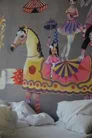 These would be easy to find in the way of wrapping paper and wallpaper scraps, or even magazine cuttings. 67 Best Painted Walls Kids Rooms Ideas Childrens Murals Mural Wall Murals