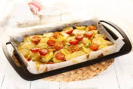 Precalentamos el horno a 180° c. Verduras Y Patatas Panaderas Al Horno Guarnicion La Cocina De Frabisa La Cocina De Frabisa