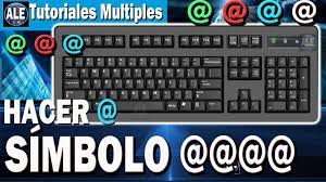 Check spelling or type a new query. Como Hacer Arroba En Laptop Y Pc Poner Arroba En La Computadora Youtube